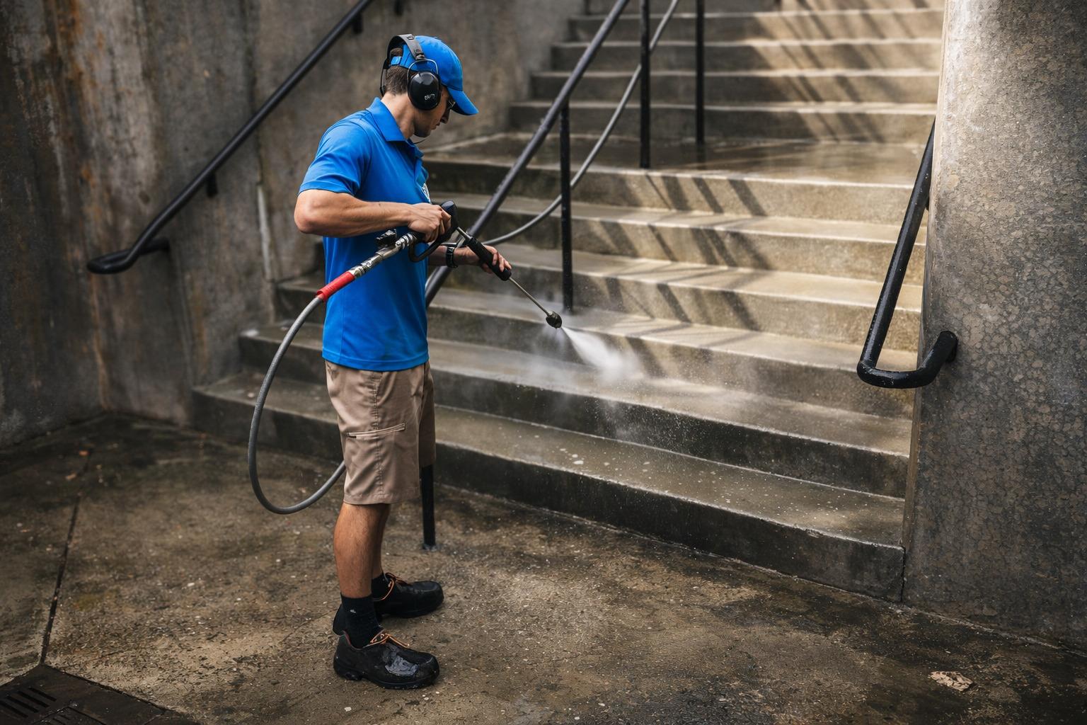 Commercial exterior cleaning — SE Melbourne