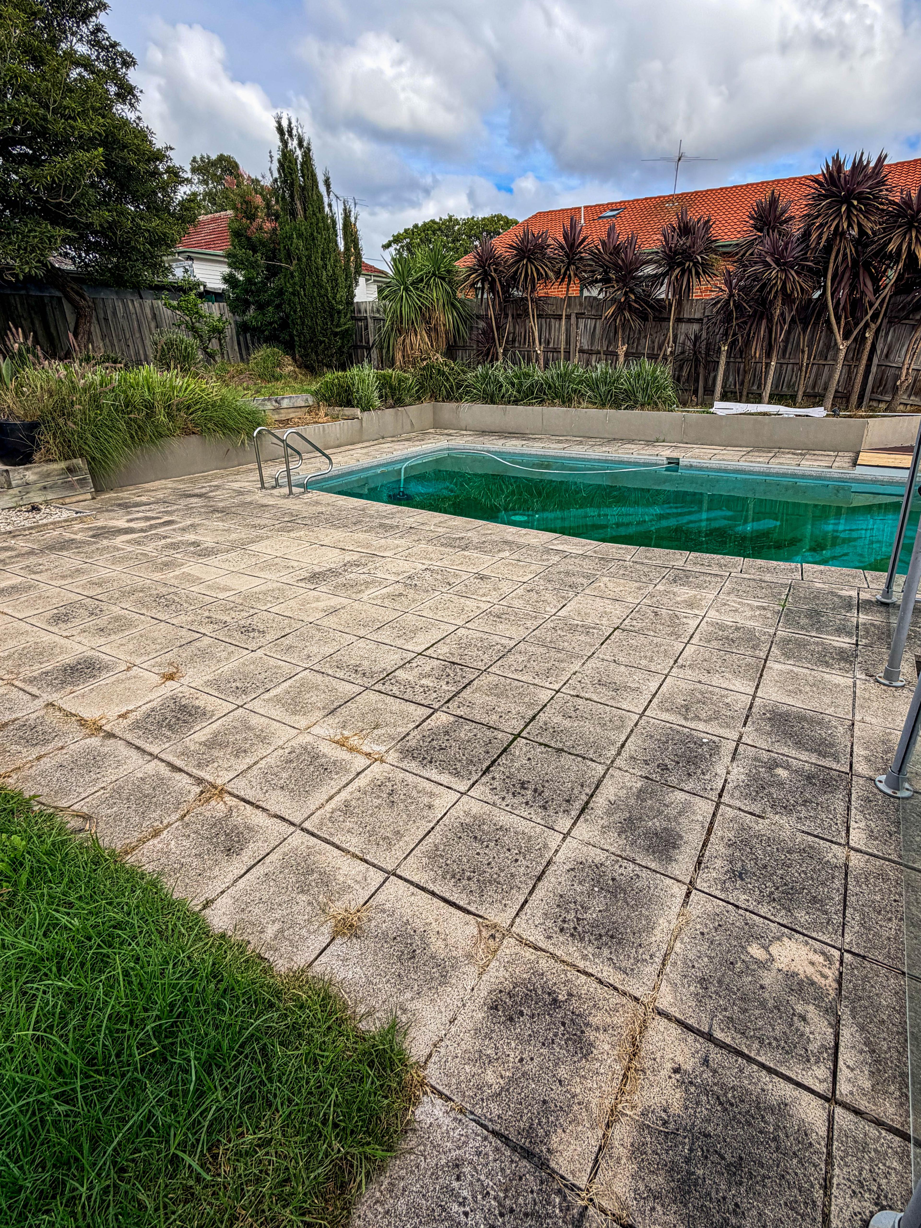 Patio & Deck Refresh before cleaning